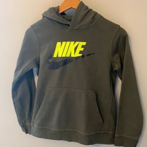 Olive Green Nike Boys Sweatshirt